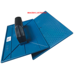 Desempenadeira Pvc Emave Azul Corrugada 18X30 - Kit C/6 Unidades