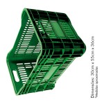 Caixa Plastica P/Mercado Verde Plastand
