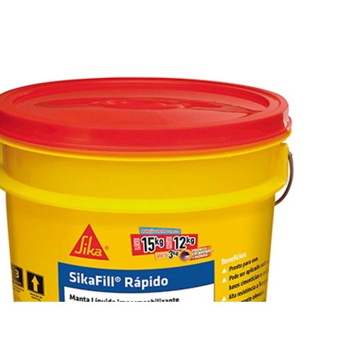 Manta Liquida Sikafill 3,6Kg Concreto