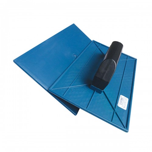Desempenadeira Pvc Emave Azul Lisa 18X30 - Kit C/6 Unidades