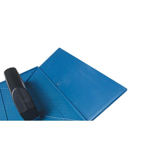 Desempenadeira Pvc Emave Azul Lisa 18X30 - Kit C/6 Unidades
