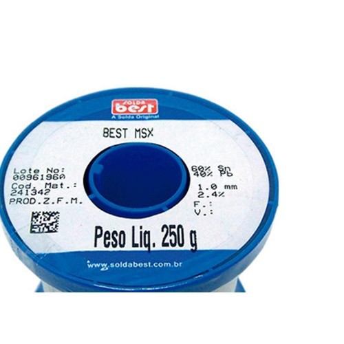 Solda Best Rolo Azul Msx10 250G