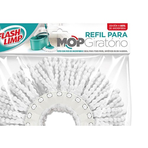 Refil Para Mop Giratorio Flash R8210