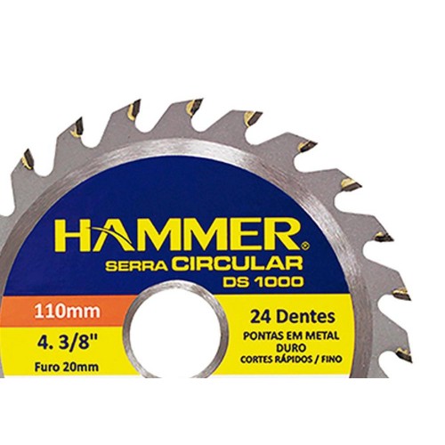 Serra Circ.Widea Hammer 4.3/8X24X20