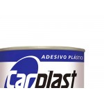 Massa Plastica 400Gr Carplast Cinza - Kit C/12 Unidades