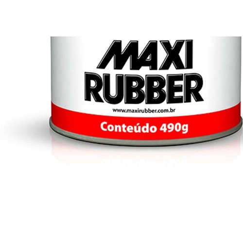 Massa P/Polir Maxi Rubber N2 490Gr