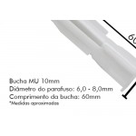 Bucha Fix.Sfor Mu 10 C/250 P/Tijolo Fur