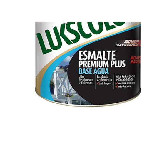 Esmalte Base Agua 1/4 Lukscolor Br