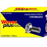 Visor P/Porta Cromado Waves