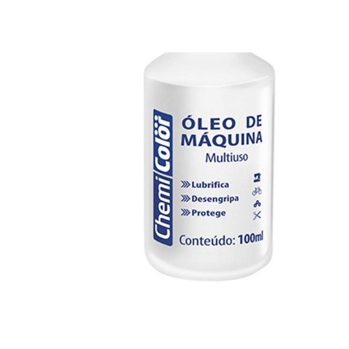 Oleo Multiuso P/Maquina Chemicolor 100Ml - Kit C/12 Unidades