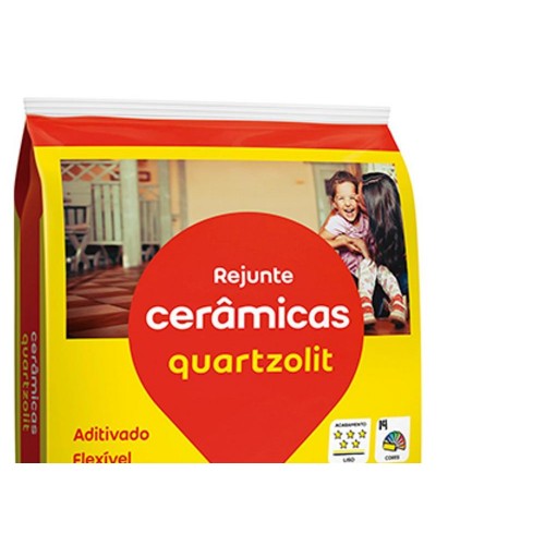 Rejunte Quartzolit Marrom Cafe 1K - Kit C/15 Saco