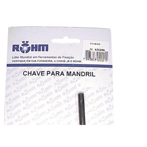 Chave Para Mandril Rohm S3 5/8