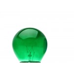 Lampada Bolinha Brasfort 15Wx127V Verde  8484 - Kit C/25