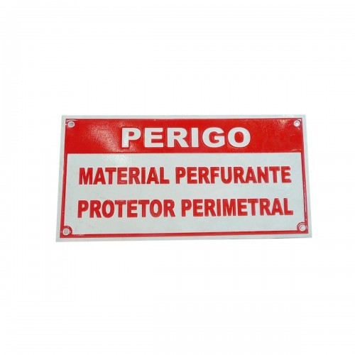 Cerca Perimetral Placa Aviso