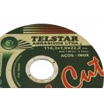 Disco Inox Telstar  4.1/2 X 1,0 X 7/8  306202 - Kit C/5