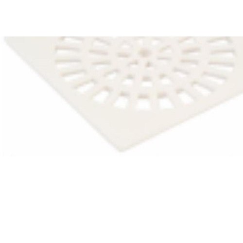 Grelha Plastica Herc Quadrada Branca Com Caixilho 15 295 - Kit C/6 Catalogo Herc
