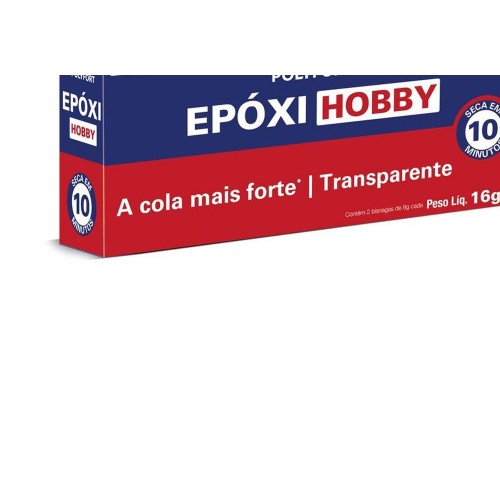 Adesivo Epoxi Liquido Polyfort 10 Minutos 16G Pulvitec  Ea015 - Kit C/6