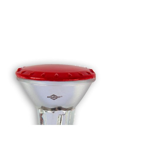 Lampada Halogena Par 20 Brasfort 50W X 220V Vermelha  7290
