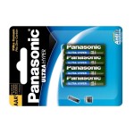 Pilha Panasonic Palito Aaa  Cartela 4 Pecas  R03Ual/4B400