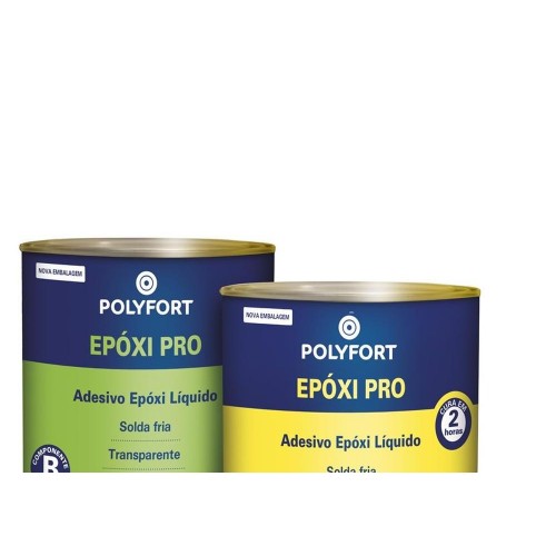 Adesivo Epoxi Polyfort 2H 1,8Kg Resina+Endurecedor Pulvitec  Ea001