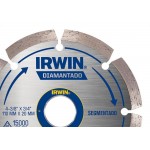 Disco Diamantado Irwin Segmentado 110Mm Agua  Iw13892