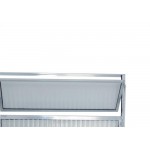 Janela Basculante Aluminio Hikari  40 X  40  Vb01