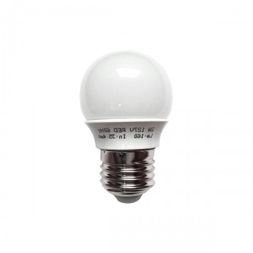 Lampada Led Bolinha Ecolume E27 2W X 127V Vermelha  27170