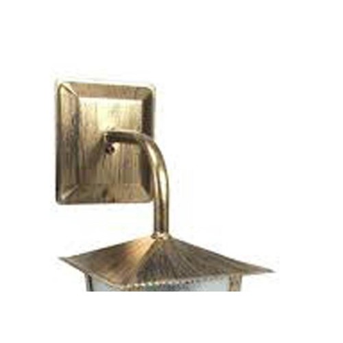 Arandela Ideal Aco Quadrada Parede L2B Bronze  2096