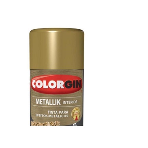 Spray Colorgin Metalik Dourado 350Ml  57
