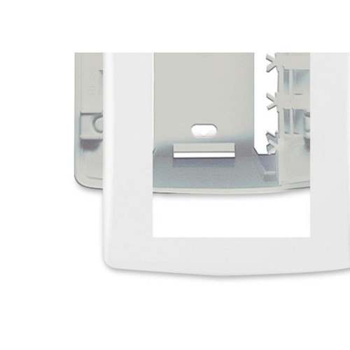 Sistema Alumbra Sienafacil Caixa Sobrepor + Placa 3 Modulos Branca   6341