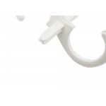 Abracadeira Plastico Para Sifao G3 Fecho Hidrico Branco   Abbs