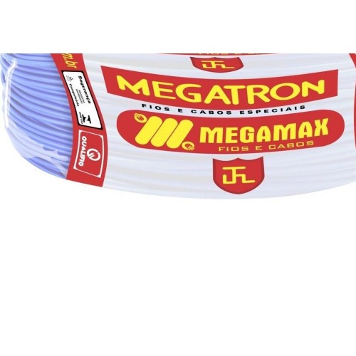 Fio Cabinho Flexivel Megatron  6,0 Azul 100M  7822
