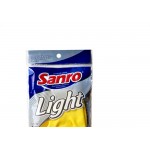 Luva Sanro Light Amarela   Par  282970402