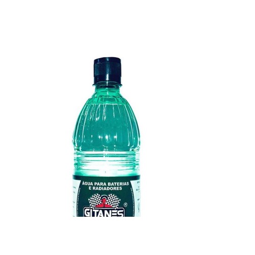 Agua Desmineralizada Gitanes 1L - Kit C/12