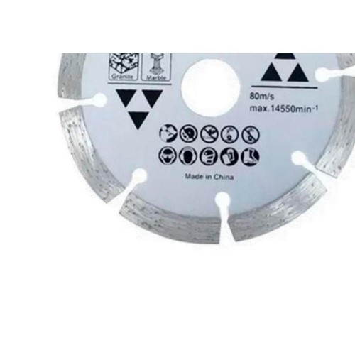Disco Diamantado Makita Segmentado 105Mm Para Granito E Marmore   D-63688