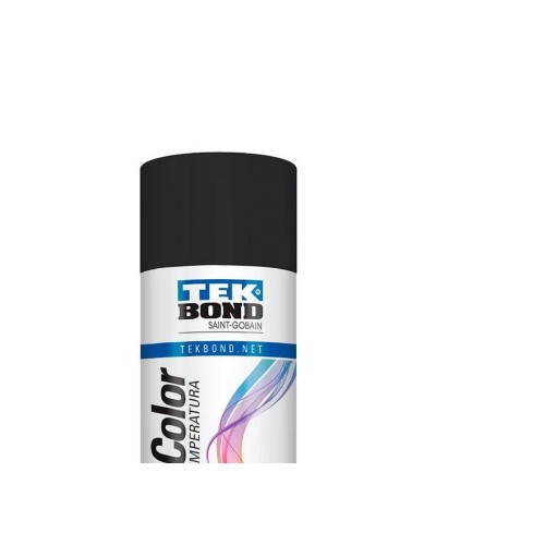 Spray Tekbond Alta Temperatura Preto Fosco 350Ml   23371006900