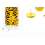 Percevejo Thomsen Amarelo Cartela Com 50 Pecas  Pc-022