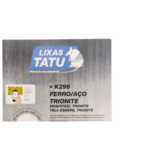 Lixa Ferro Tatu 240 Trionite  K29602400025 - Kit C/25