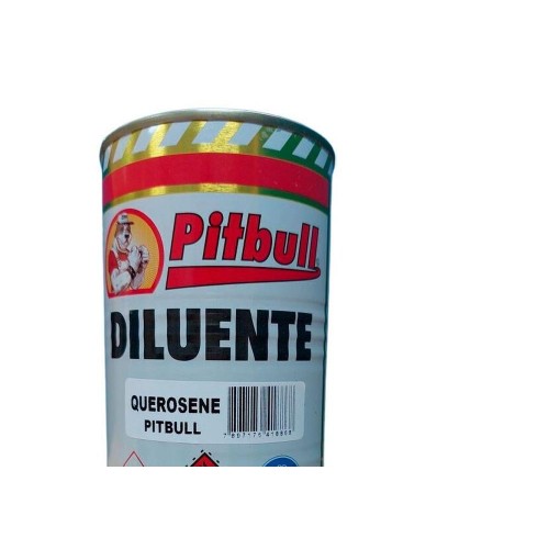 Querosene Pitbull  900Ml Lata  Qpt90012 - Kit C/12