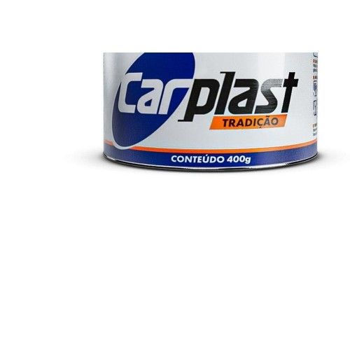 Massa Plastica Carplast 400G Branca Com Catalizador  Ca135 - Kit C/12