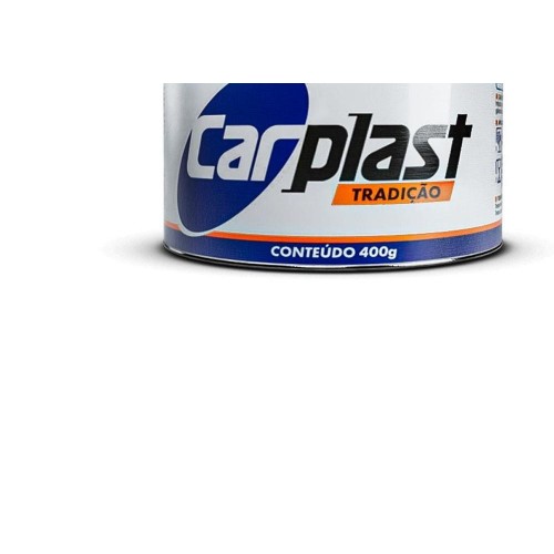 Massa Plastica Carplast 400G Preta Com Catalizador  Ca215 - Kit C/12