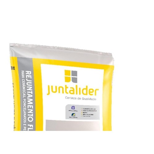 Rejunte Juntalider 1Kg Cinza Escuro  9010000021 - Kit C/20