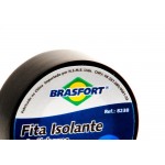 Fita Isolante Brasfort 10M X 19Mm Preta   8238 - Kit C/10