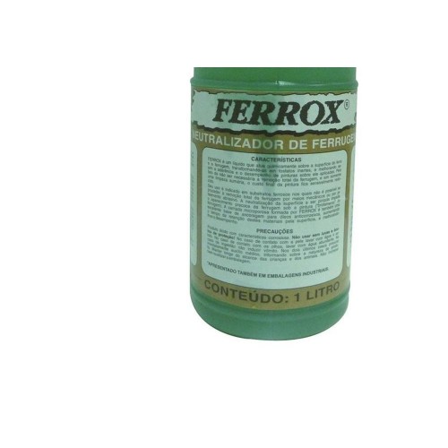 Kit C/4 - Removedor De Ferrugem Ferrox   1 L  Fe85