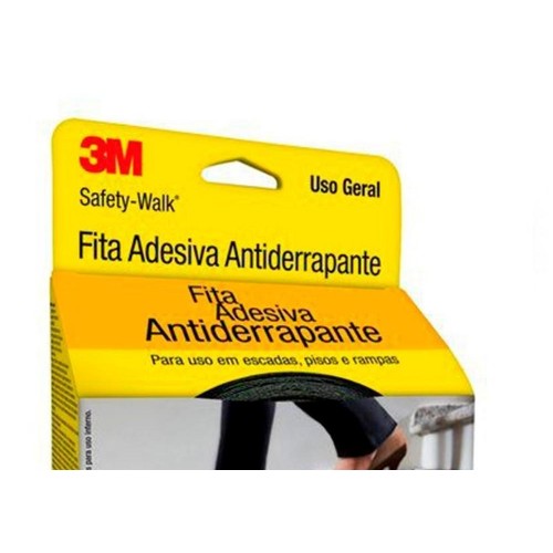 Fita Antiderrapante 3M Preta 50X5M  H0001912452