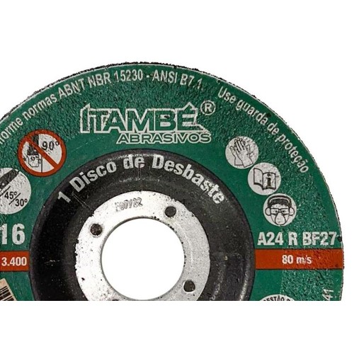 Disco Desbaste Itambe - 7