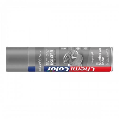 Spray Chemicolor Aluminio Para Rodas 400Ml/250G.