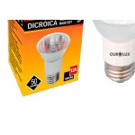 Lampada Dicroica Ourolux 50Wx220V. 2800K E-27