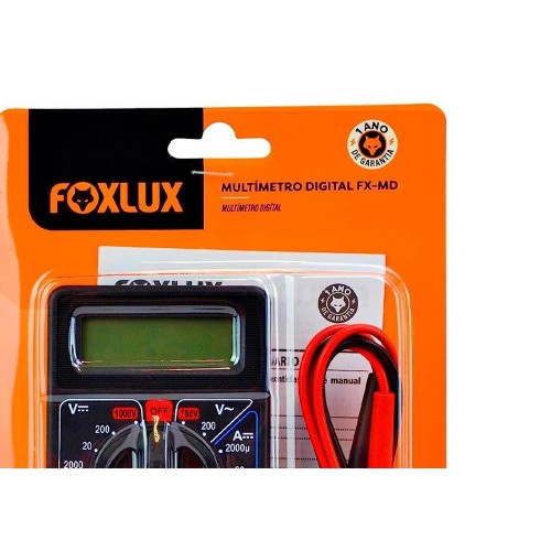 Multimetro Digital Foxlux Ref-3001