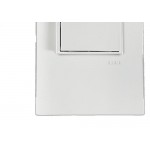 Kit C/3 - Conjunto Ilumi Vivaz Branco Com Placa 1 Simples...